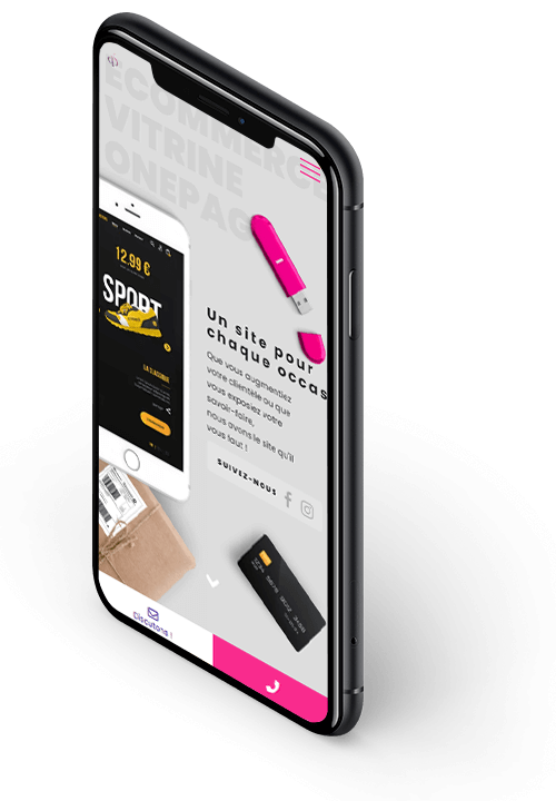 création de site E-commerce agence as promised web