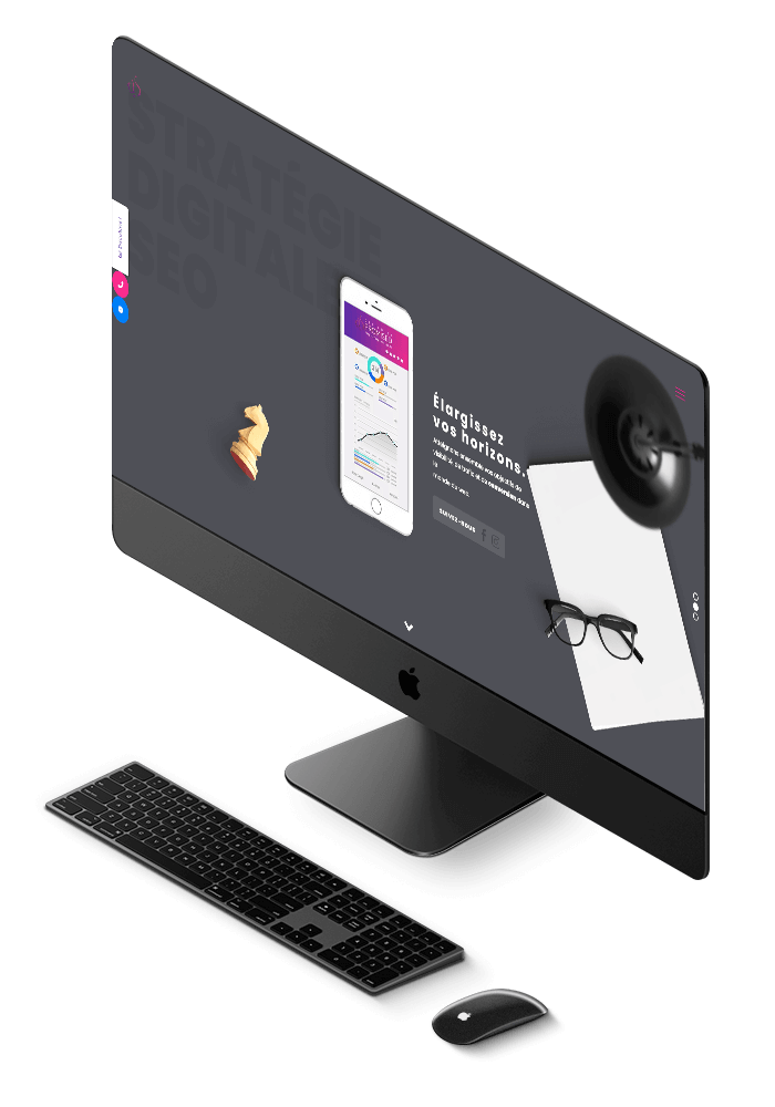 création de site vitrine agence web as promised